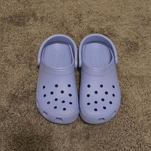 Violet crocs